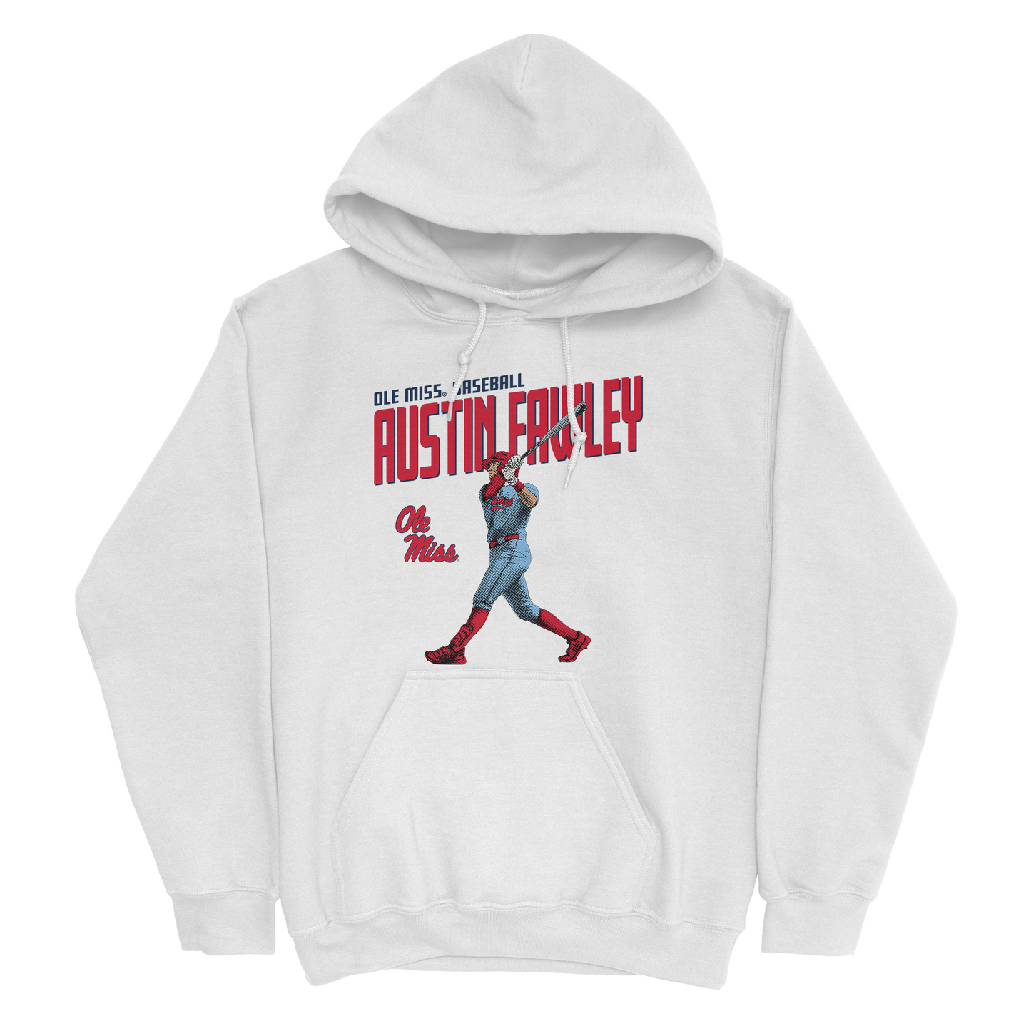 EXCLUSIVE RELEASE: Austin Fawley Illustrated White Hoodie