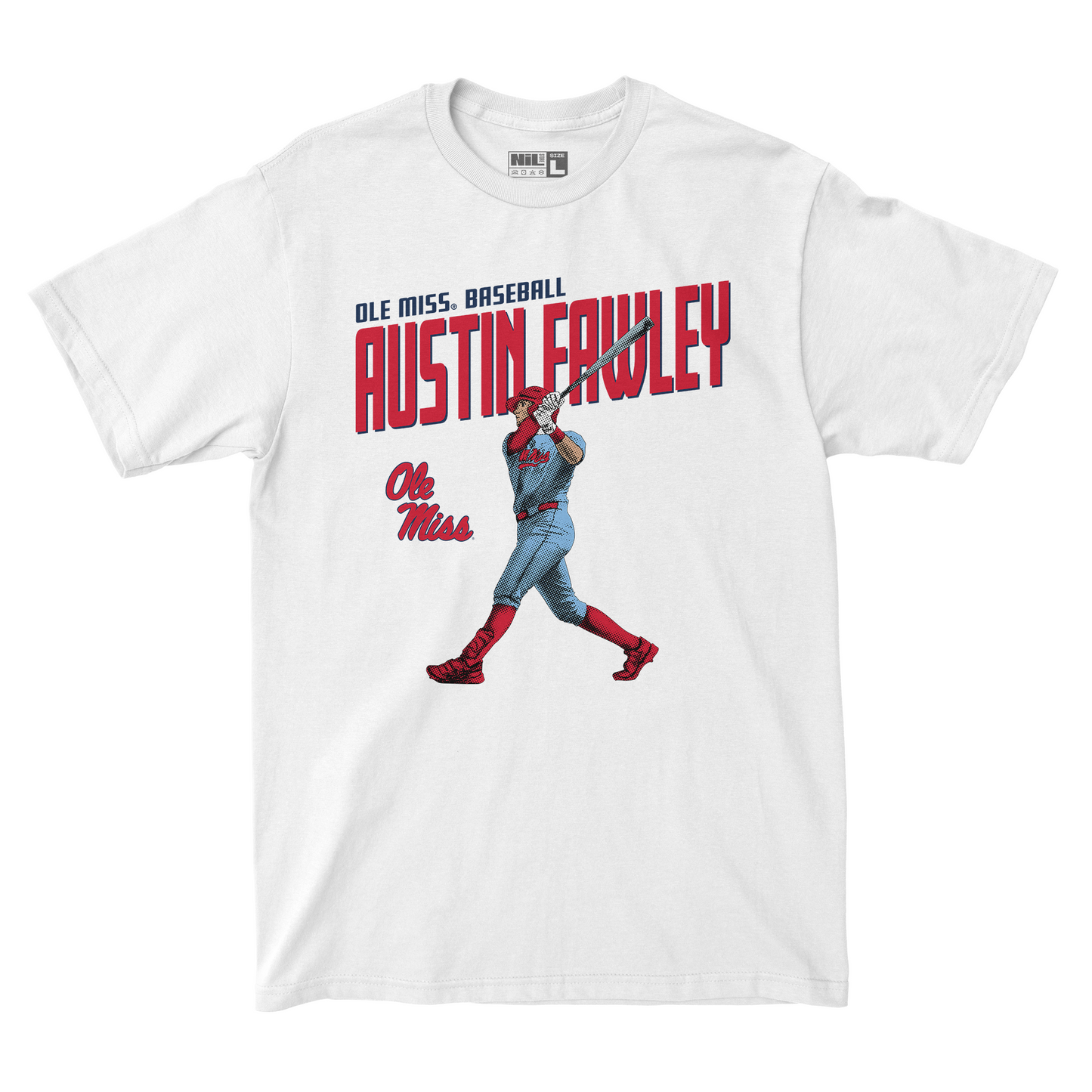 EXCLUSIVE RELEASE: Austin Fawley Illustrated White Tee