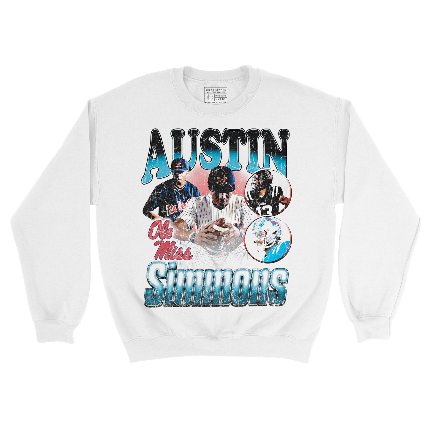 EXCLUSIVE RELEASE: Austin Simmons 90s White Crew