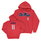 Ole Miss Women's Volleyball Red Wordmark Hoodie   - Bella Bonanno