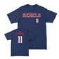 Ole Miss Women's Volleyball Navy Rebels Tee   - Bella Bonanno