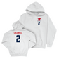 Ole Miss Men's Basketball White Logo Hoodie  - TJ Caldwell