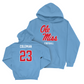 Ole Miss Football Powder Blue Sideline Hoodie  - Khari Coleman