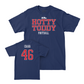 Ole Miss Football Navy Hotty Toddy Tee  - Harrison Craig