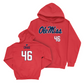 Ole Miss Football Red Wordmark Hoodie  - Harrison Craig