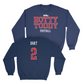 Ole Miss Football Navy Hotty Toddy Crew  - Jaxson Dart