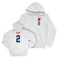 Ole Miss Football White Logo Hoodie  - Jaxson Dart