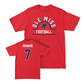 Ole Miss Football Red Arch Tee  - Walker Howard