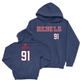 Ole Miss Football Navy Rebels Hoodie  - Chris Hardie