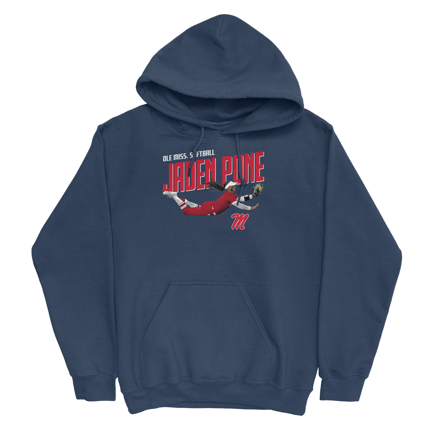 EXCLUSIVE RELEASE: Jaden Pone Illustrated Navy Hoodie