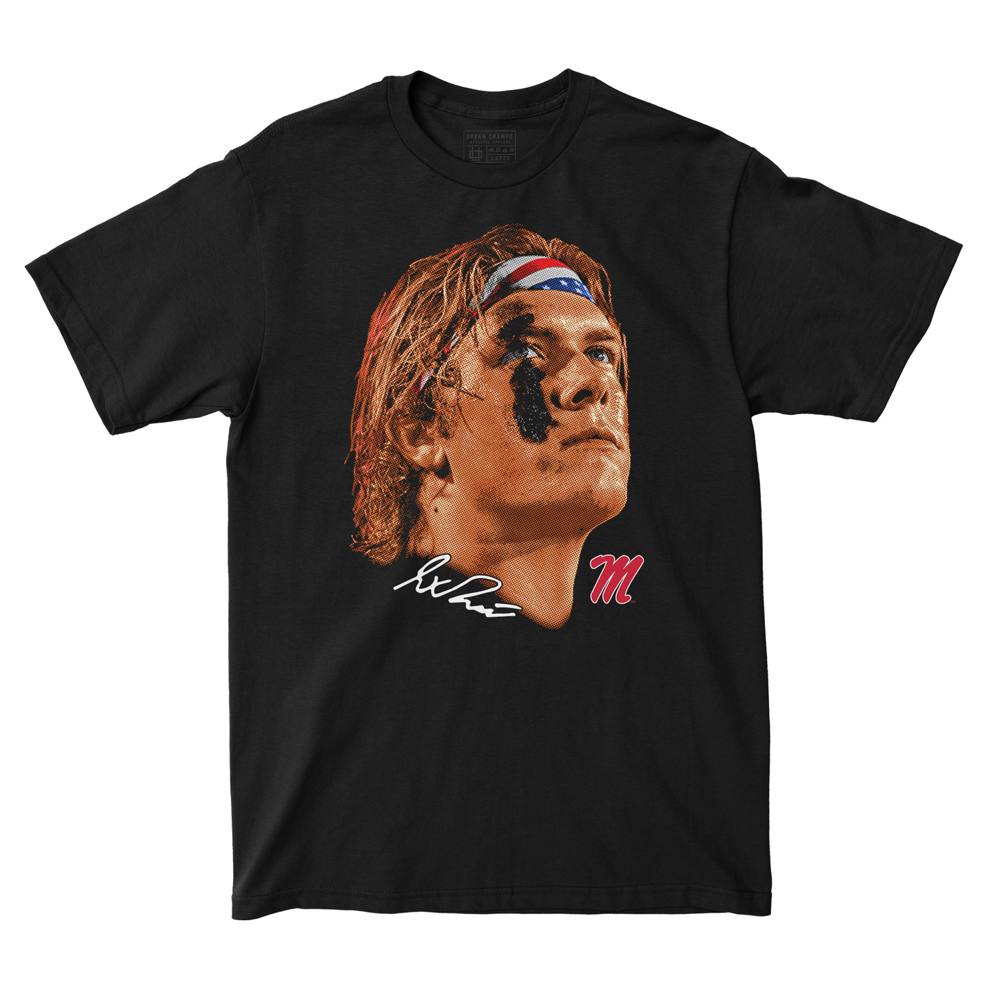 EXCLUSIVE RELEASE - Jaxson Dart Portrait Black Tee