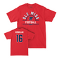 Ole Miss Football Red Arch Tee  - Justin Kowalak