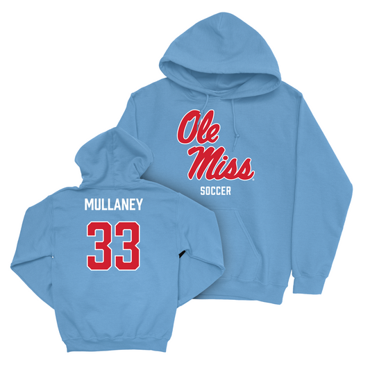 Ole Miss Women's Soccer Powder Blue Sideline Hoodie - Brenlin Mullaney Small