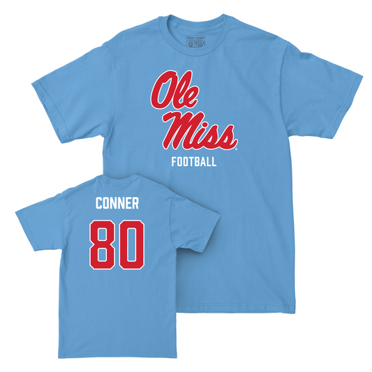 Ole Miss Football Powder Blue Sideline Tee - Jayvontay Conner Small