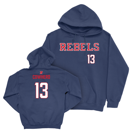 Ole Miss Men's Basketball Navy Rebels Hoodie - Robert Cowherd Small