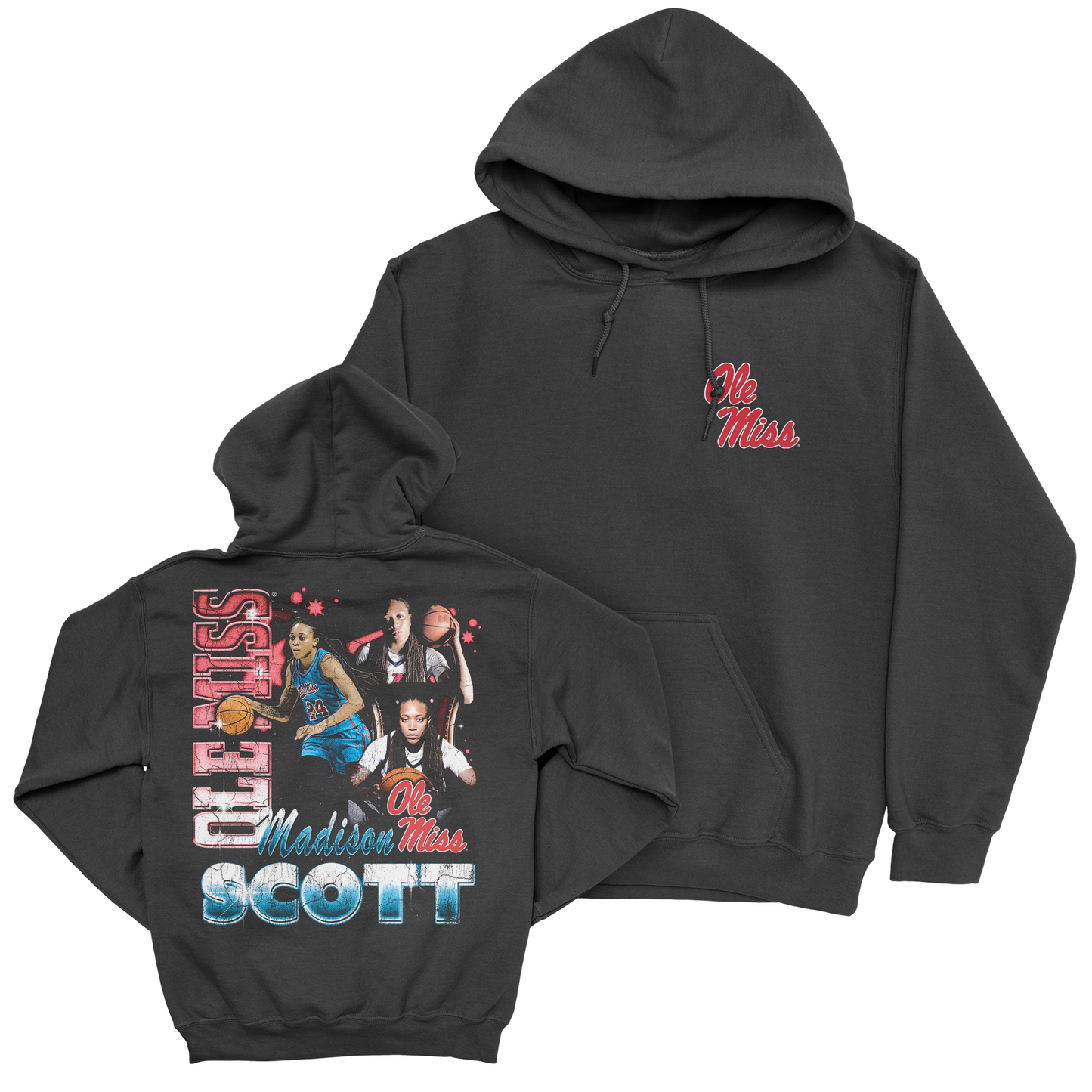 EXCLUSIVE RELEASE: Madison Scott 90s Black Hoodie