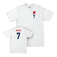 Ole Miss Women's Volleyball White Logo Comfort Colors Tee  - Vivian Miller