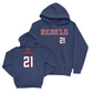 Ole Miss Baseball Navy Rebels Hoodie - Mason Morris