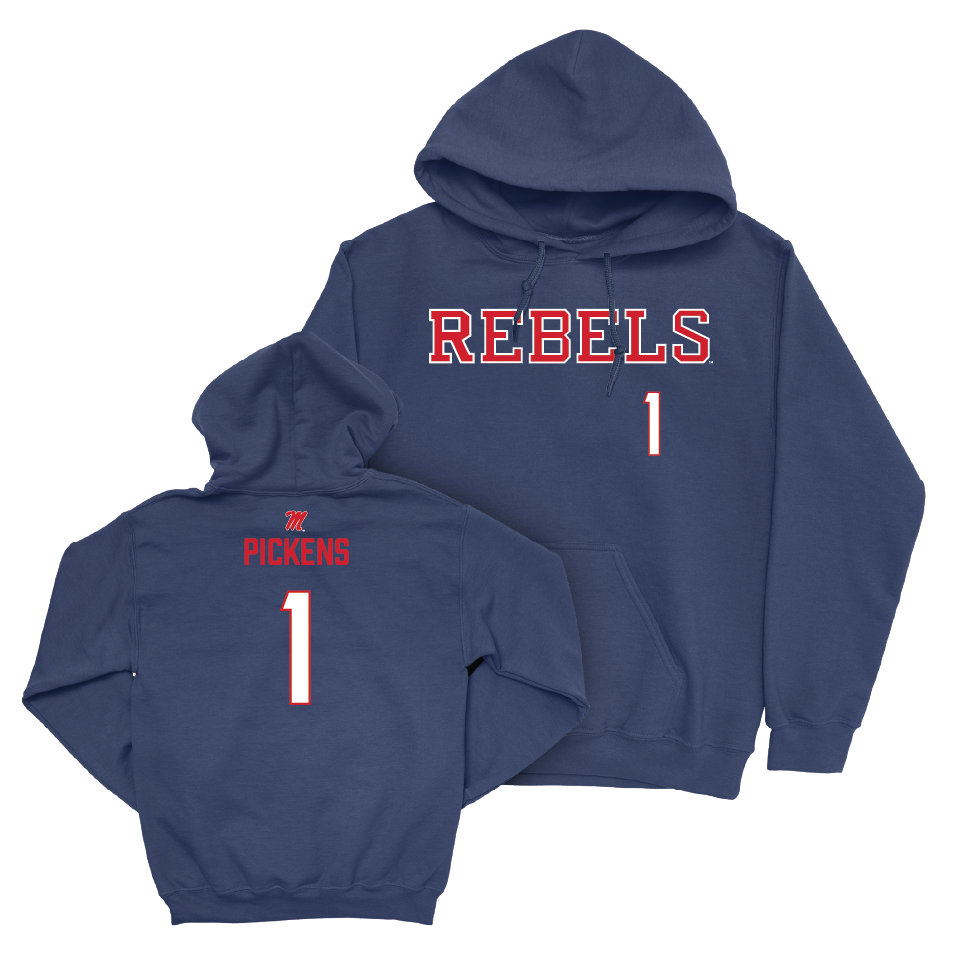Ole Miss Softball Navy Rebels Hoodie   - Mackenzie Pickens