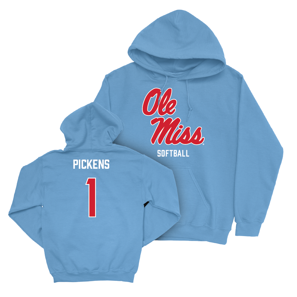 Ole Miss Softball Powder Blue Sideline Hoodie   - Mackenzie Pickens