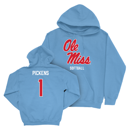 Ole Miss Softball Powder Blue Sideline Hoodie   - Mackenzie Pickens