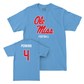 Ole Miss Football Powder Blue Sideline Tee  - Suntarine Perkins