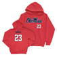 Ole Miss Softball Red Wordmark Hoodie   - Taylor Roman