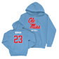 Ole Miss Softball Powder Blue Sideline Hoodie   - Taylor Roman
