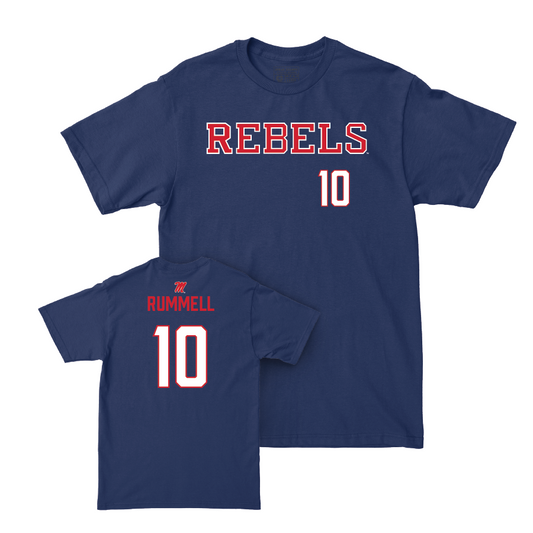 Ole Miss Softball Navy Rebels Tee  - Delaney Rummell