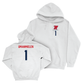 Ole Miss Football White Logo Hoodie  - Princely Umanmielen