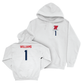 Ole Miss Football White Logo Hoodie  - Ayden Williams