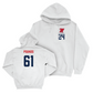 Ole Miss Football White Logo Hoodie   - Diego Pounds