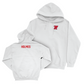 Ole Miss Men's Track & Field White Logo Hoodie  - Mikoy Holmes