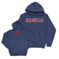 Ole Miss Women's Track & Field Navy Rebels Hoodie  - Indya Dotson