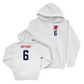 Ole Miss Football White Logo Hoodie  - Tj Dottery