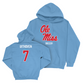 Ole Miss Women's Soccer Powder Blue Sideline Hoodie  - EK Uithoven