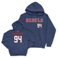 Ole Miss Football Navy Rebels Hoodie  - Caleb Blankenship