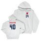 Ole Miss Baseball White Logo Hoodie  - JP Robertson