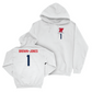 Ole Miss Men's Basketball White Logo Hoodie  - Mikeal Brown-Jones