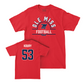 Ole Miss Football Red Arch Tee   - Joe Koury