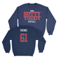 Ole Miss Football Navy Hotty Toddy Crew   - Diego Pounds