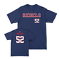 Ole Miss Football Navy Rebels Tee   - Julius Buelow